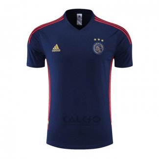 Maglia Allenamento Ajax 2022-2023 Blu