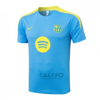 Maglia Allenamento FC Barcellona 2025-2026 Blu