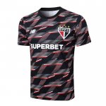 Maglia Allenamento Sao Paulo 2024-2025 Nero