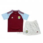 Maglia Aston Villa Home Bambino 2024-2025