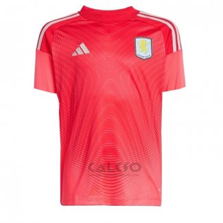 Maglia Aston Villa Portiere 2025-2026 Rosso