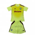 Maglia Aston Villa Portiere Bambino 2025-2026 Giallo