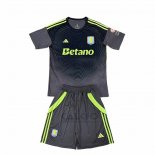Maglia Aston Villa Portiere Bambino 2025-2026 Nero