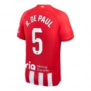 Maglia Atletico Madrid Giocatore R.de Paul Home 2023-2024