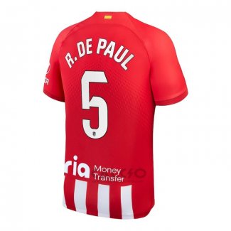 Maglia Atletico Madrid Giocatore R.de Paul Home 2023-2024