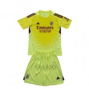 Maglia Benfica Portiere Bambino 2025-2026 Giallo