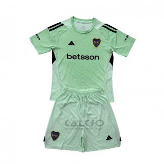 Maglia Boca Juniors Portiere Bambino 2025 Verde