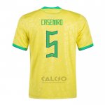 Maglia Brasile Giocatore Casemiro Home 2022