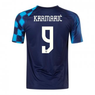 Maglia Croazia Giocatore Kramaric Away 2022