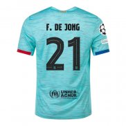 Maglia FC Barcellona Giocatore F.de Jong Third 2023-2024