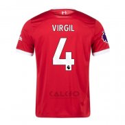 Maglia Liverpool Giocatore Virgil Home 2023-2024