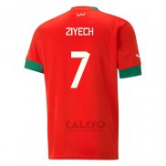 Maglia Marocco Giocatore Ziyech Home 2022