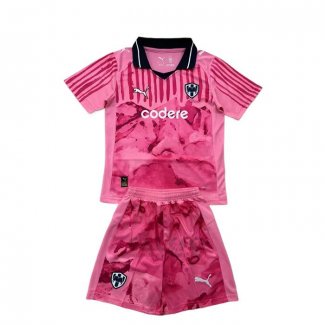 Maglia Monterrey Portiere Bambino 2025 Rosa