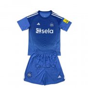 Maglia Newcastle United Portiere Bambino 2025-2026 Blu