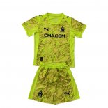 Maglia Olympique Marsiglia Portiere Bambino 2025-2026 Giallo