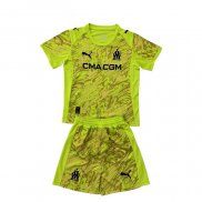 Maglia Olympique Marsiglia Portiere Bambino 2025-2026 Giallo