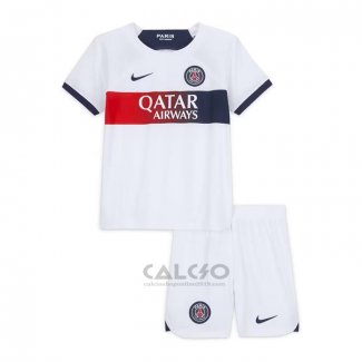 Maglia Paris Saint-Germain Away Bambino 2023-2024