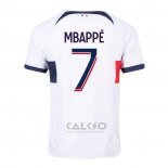 Maglia Paris Saint-Germain Giocatore Mbappe Away 2023-2024