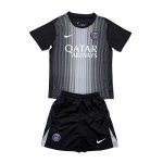 Maglia Paris Saint-Germain Portiere Home Bambino 2025-2026 Nero