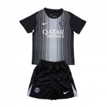 Maglia Paris Saint-Germain Portiere Home Bambino 2025-2026 Nero
