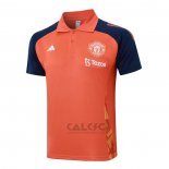 Maglia Polo Manchester United 2024-2025 Arancione
