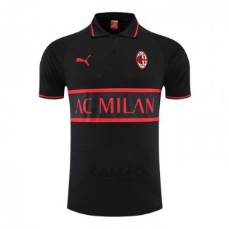 Maglia Polo Milan 2022-2023 Nero