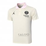 Maglia Polo Paris Saint-Germain 2024-2025 Giallo