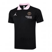 Maglia Polo Paris Saint-Germain Jordan 2024-2025 Nero