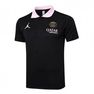 Maglia Polo Paris Saint-Germain Jordan 2024-2025 Nero