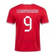 Maglia Polonia Giocatore Lewandowski Away 2022