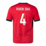 Maglia Portogallo Giocatore Ruben Dias Home 2024