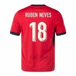 Maglia Portogallo Giocatore Ruben Neves Home 2024