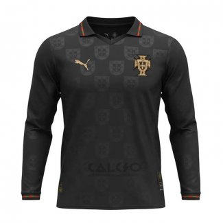 Maglia Portogallo Special Manica Lunga 2025 Nero