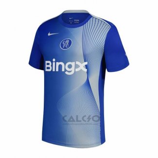 Maglia Prematch Chelsea 2025-2026 Blu