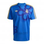 Maglia Prematch Real Madrid 2025-2026 Blu