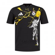 Maglia Prematch Real Madrid 2025-2026 Nero