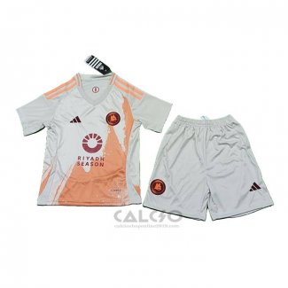 Maglia Roma Away Bambino 2024-2025