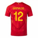 Maglia Spagna Giocatore Grimaldo Home 2024