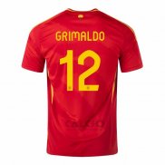 Maglia Spagna Giocatore Grimaldo Home 2024
