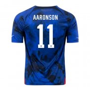 Maglia Stati Uniti Giocatore Aaronson Away 2022