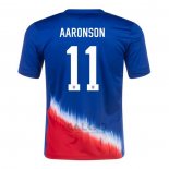 Maglia Stati Uniti Giocatore Aaronson Away 2024