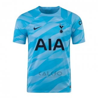 Maglia Tottenham Hotspur Portiere 2023-2024 Blu