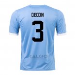 Maglia Uruguay Giocatore D.godin Home 2022