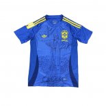 Maglia Brasile Jesus 2025-2026 Blu Thailandia