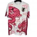 Maglia Giappone Dragon 2025-2026 Bianco Rosso Thailandia