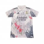 Maglia Real Madrid Dragon 2025-2026 Bianco Rosso Thailandia