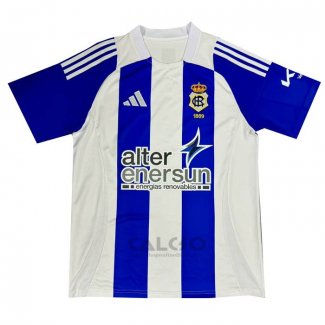 Maglia Recreativo De Huelva Home 2024-2025 Thailandia