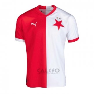 Maglia Slavia Praha Home 2022-2023 Thailandia