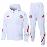 Tuta da Track Bayern Monaco 2025-2026 Bianco
