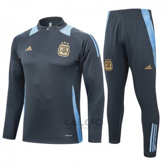 Tuta da Track di Felpa Argentina 2024-2025 Grigio